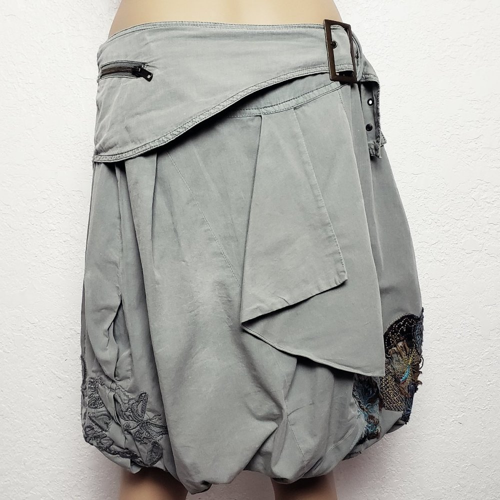 Desigual Belted Balloon Skirt